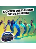 DAB+ Radio CD-speler Bluetooth Lichteffecten