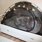 Bedtent Klamboe - 200x90cm - Muggennet - 1mm gaas