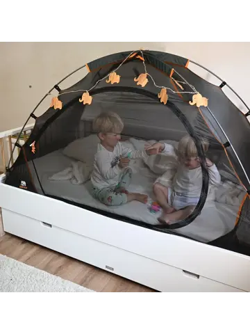 Bedtent Klamboe - 200x90cm - Muggennet - 1mm gaas