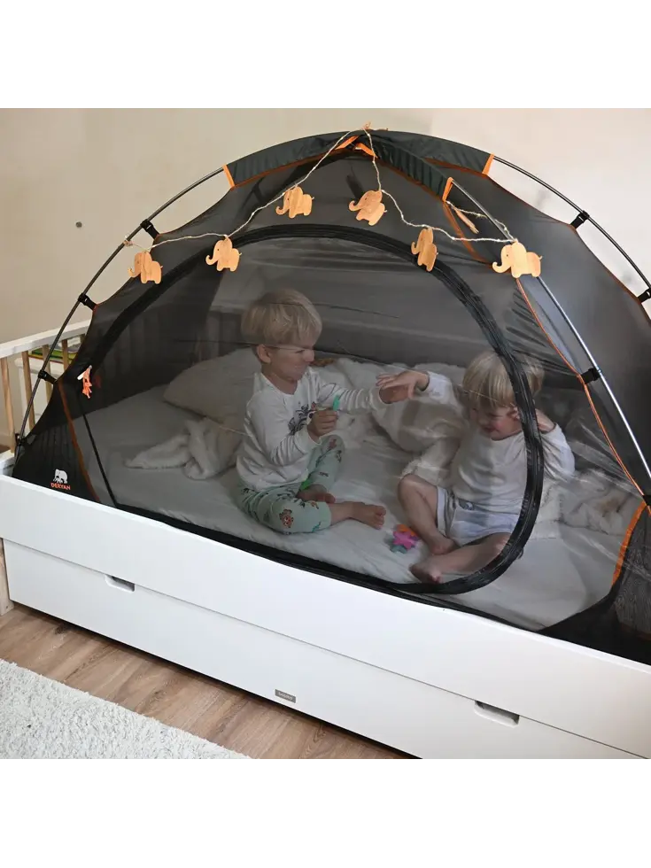 Bedtent Klamboe - 200x90cm - Muggennet - 1mm gaas