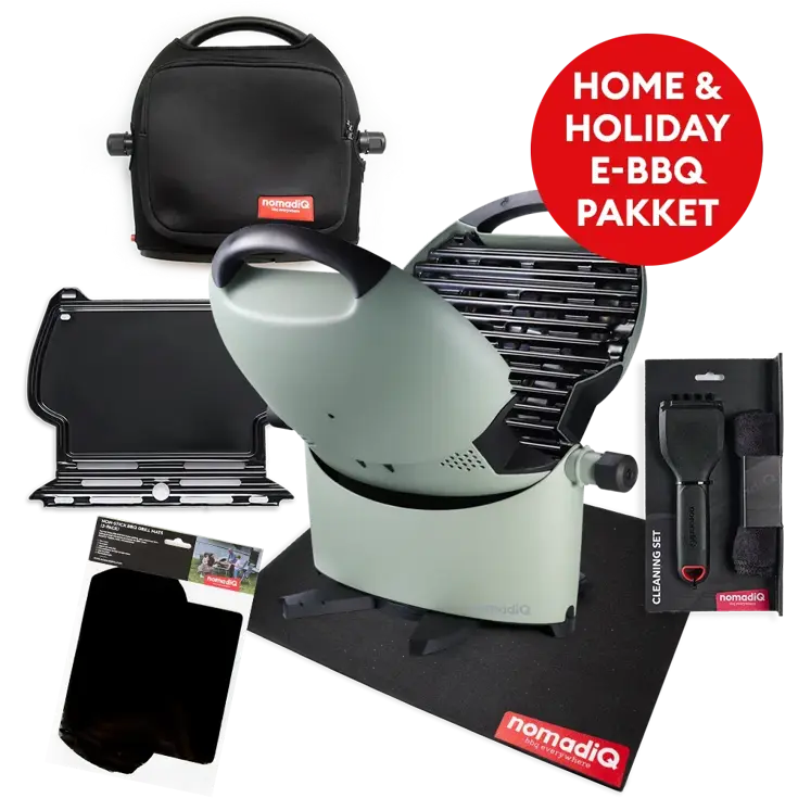 NomadiQ Pakket - HOME & HOLIDAY E-BBQ