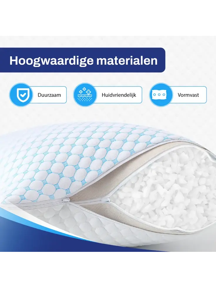 Sleeptight Hoofdkussen Verstelbaar Traagschuim