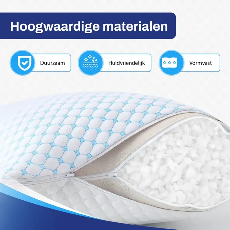 Sleeptight Hoofdkussen Verstelbaar Traagschuim