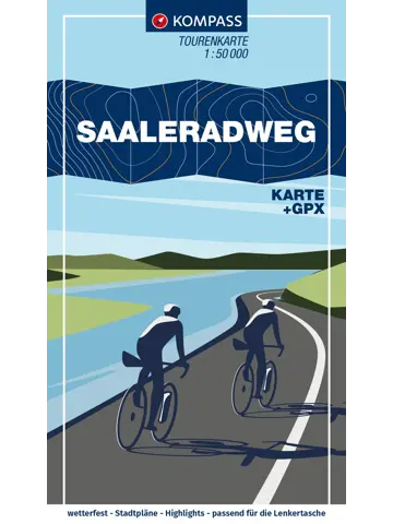 Fietskaart FTK 7045 Saaleradweg