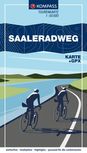 Fietskaart FTK 7045 Saaleradweg