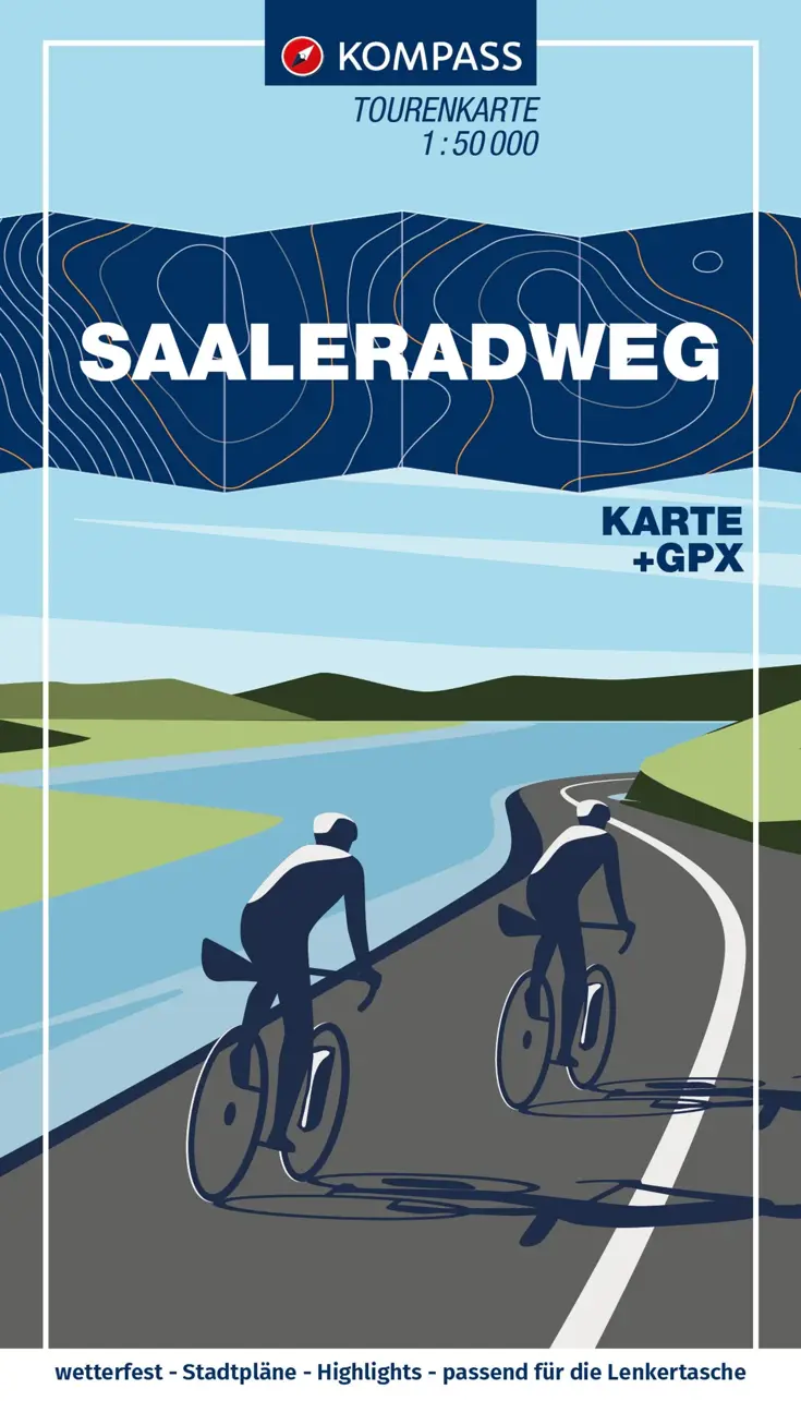 Fietskaart FTK 7045 Saaleradweg
