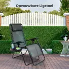 LifeGoods Opvouwbare Tuinstoel