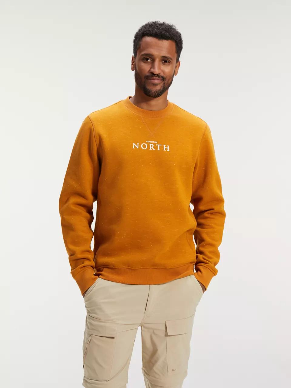 ANWB  Kaslo  Sweater heren  Human Nature  Oranje-Bruin   S main product image