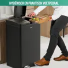 Avalo Prullenbak 2x30L - RVS