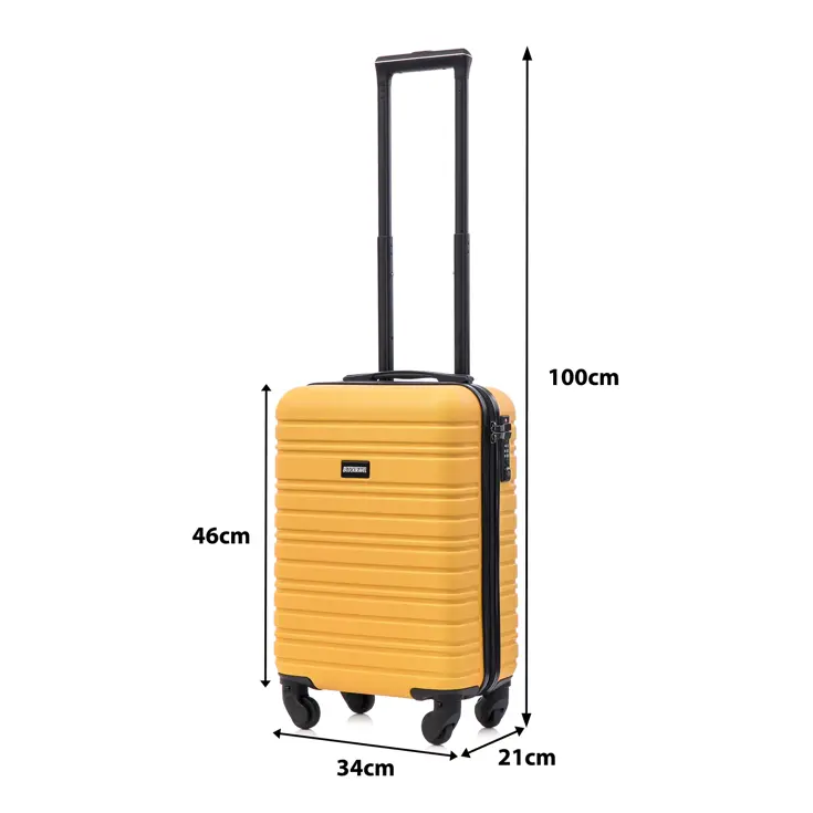 Reiskoffer XS ABS 29L met TSA-slot en 360° wielen
