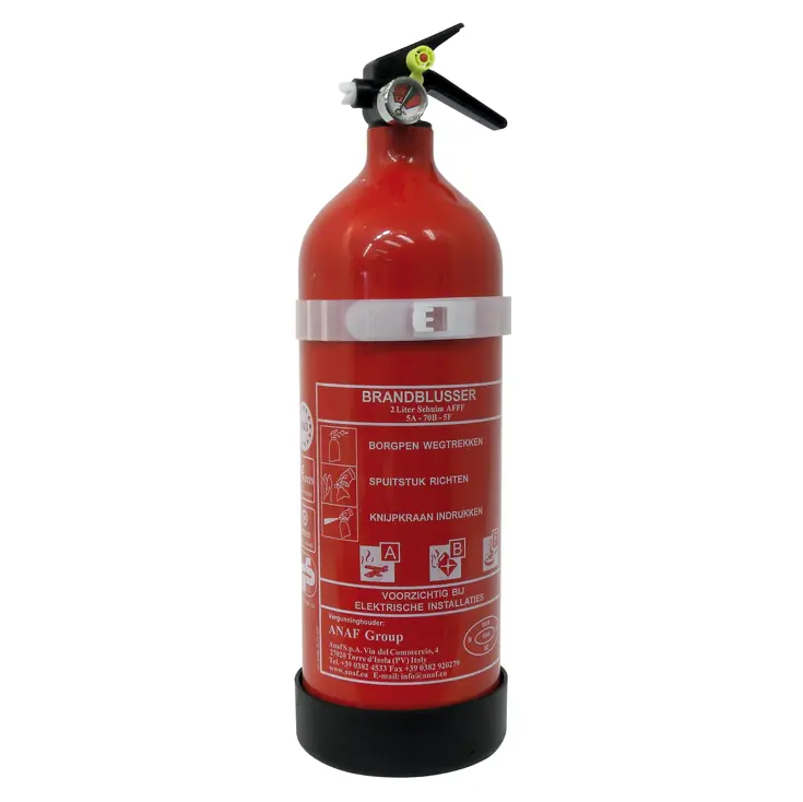 Schuim Brandblusser A/B/F 2 Liter Manometer