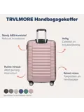 Handbagage Koffer – 38L – Roségoud