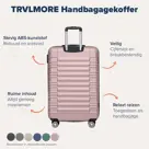 TRVLMORE Handbagage Koffer - 38L