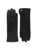 Paris - Dames handschoenen - Leer/Wol - Geribbeld