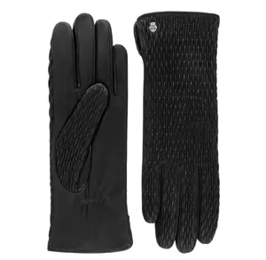 Paris - Dames handschoenen - Leer/Wol - Geribbeld