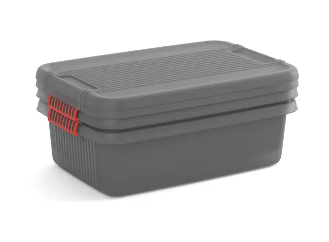 Kis K Latch Opbergbox M - 28L - grijs
