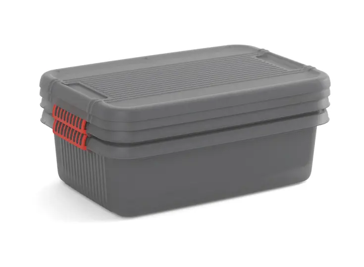 K Latch Opbergbox M - 28L - grijs