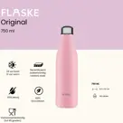 FLASKE 750 ml  RVS Drinkfles
