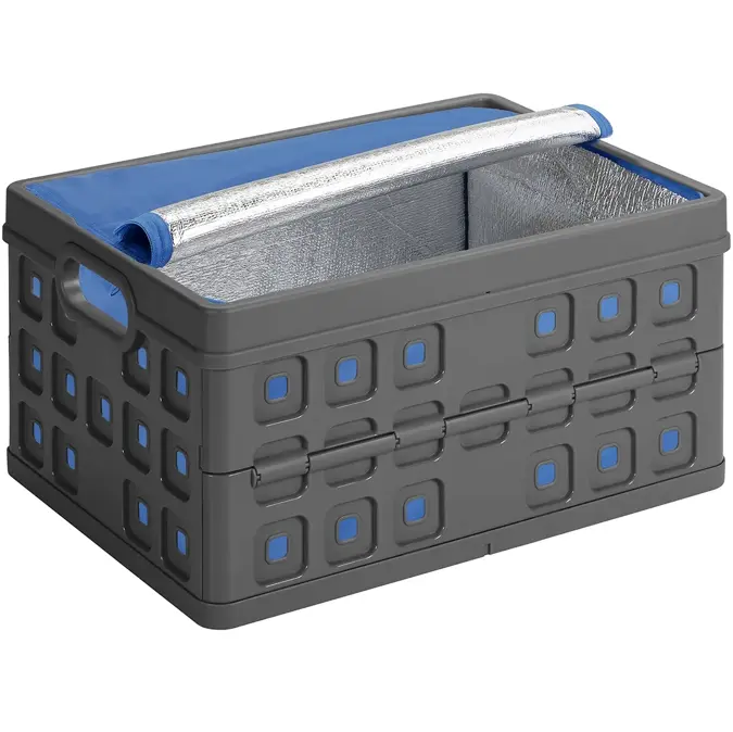 Square - Vouwkrat + koeltas - 32L - antraciet