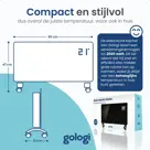 Gologi Elektrische Kachel - 2000W