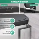 Avalo Prullenbak 3x20L - RVS