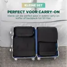 Remodius Packing Cubes Set 4-delig met Compressie