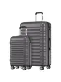 Kofferset – 2 Delig – 38L – Donkergrijs
