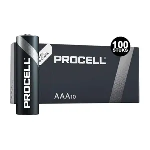 Duracell procell Batterijen 100 AAA
