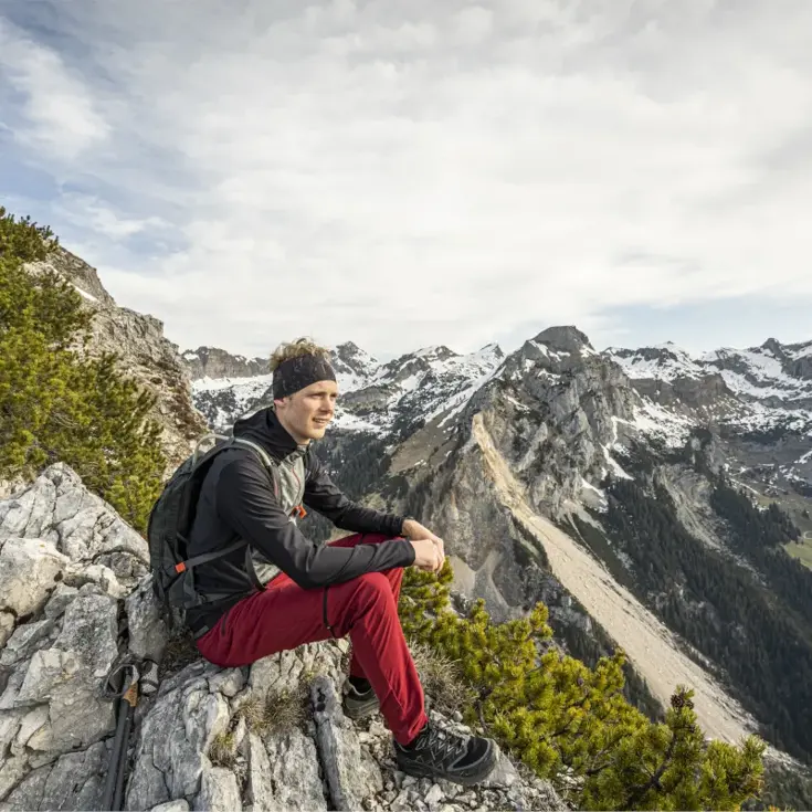 Afritsbroek heren Trekking