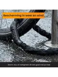 Fietsslot met cijferslot - 110 cm - Kettingslot