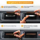 Autoparfum met houder incl. 2 Geurstaafjes