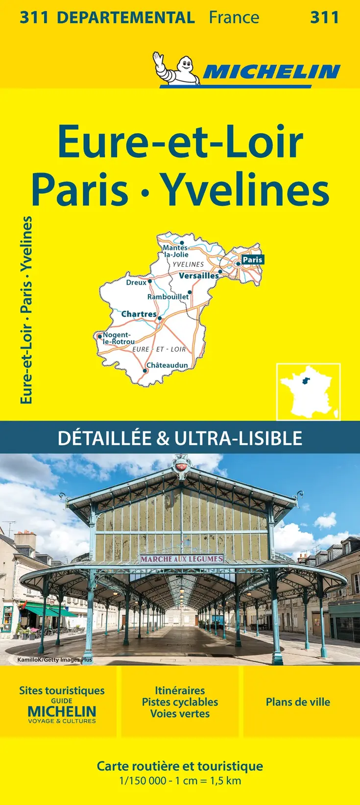 Wegenkaart Local 311 Eure-et-Loir