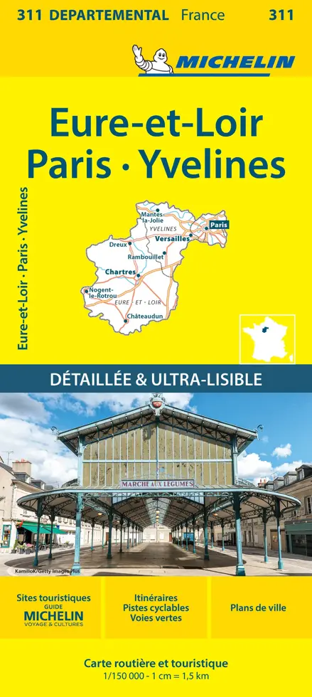 Wegenkaart Local 311 Eure-et-Loir