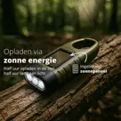 2 pack FlinQ Solar Survival Flashlight - Zaklamp