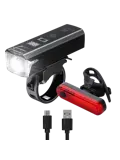 Oplaadbare LED Fietsverlichting set