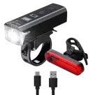 Exortus Oplaadbare LED Fietsverlichting set