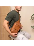 Turelle - Crossbodytas - Slingbag - Leer