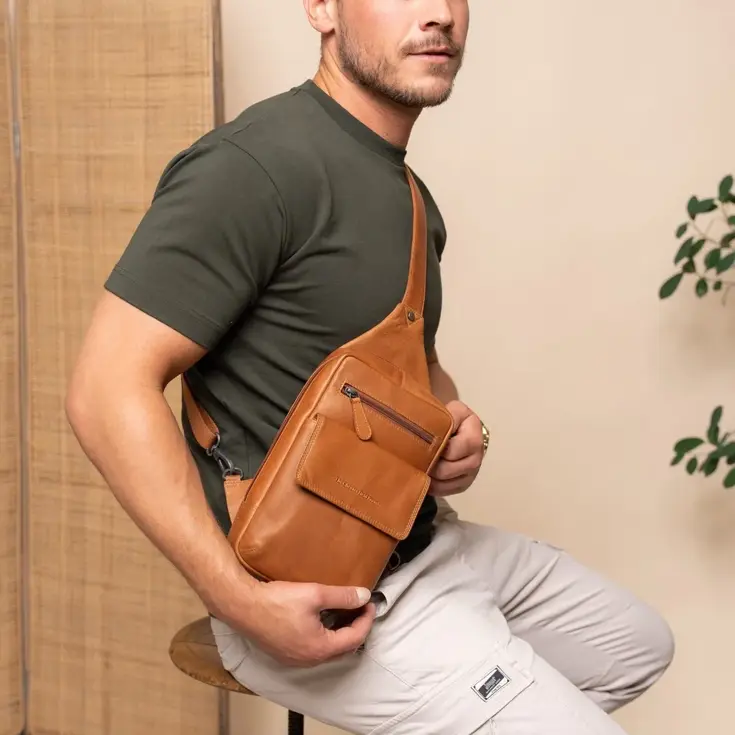 Turelle - Crossbodytas - Slingbag - Leer