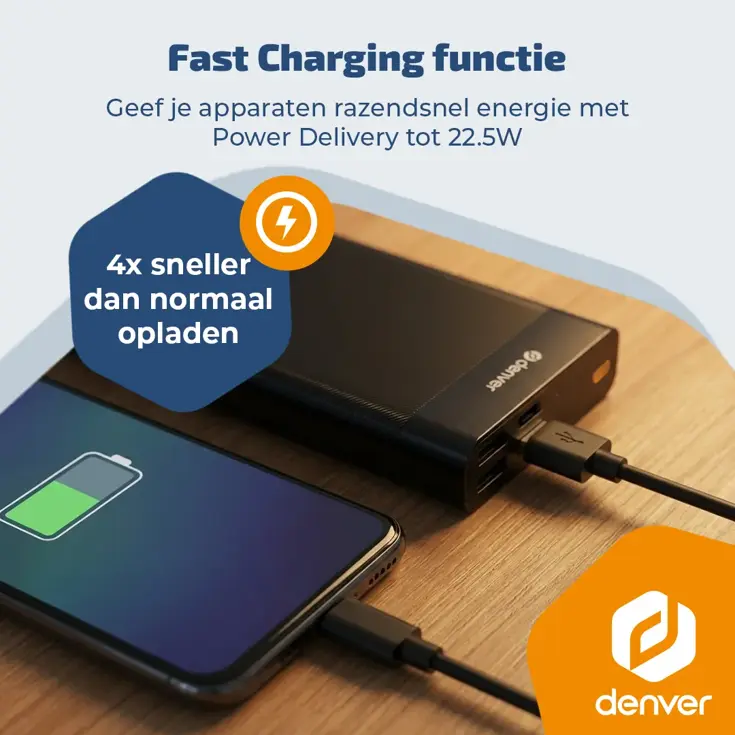 PQC10008 Power bank - 10.000 mAh