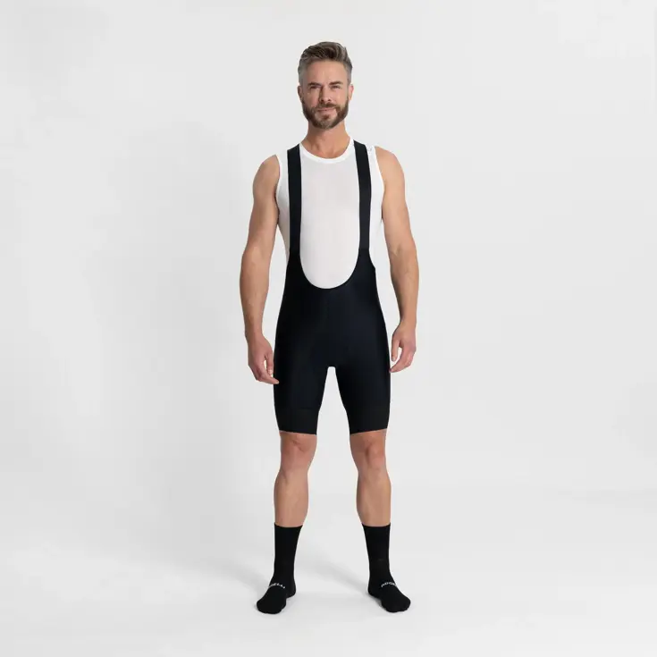 Power Fietsshort met Bretels en Zeem Heren