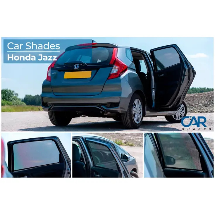 Honda Jazz IV 2015-2020 - Zonneschermen achterportieren - Car Shades