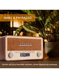 DAB18 Houtlook DAB+/FM radio Bluetooth