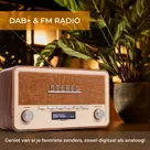 Denver DAB18 Houtlook DAB+/FM radio Bluetooth