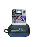 Cocoon Travelsheet XL 100 % Egyptisch Katoen Blauw