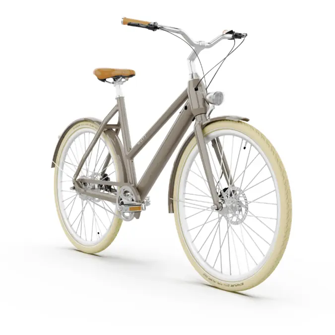 DUBLIN E-BIKE DAMES 54CM TAUPE