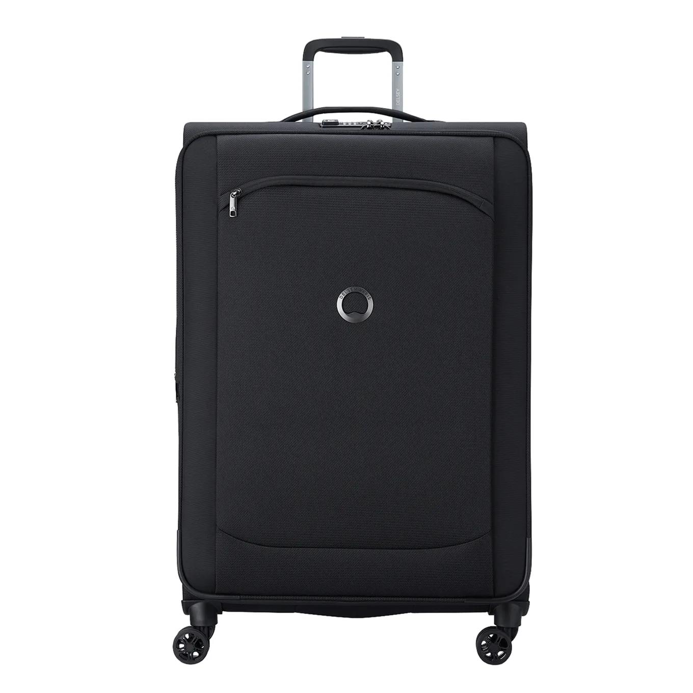 Delsey  trolley l expandable Zwart  Zwart main product image