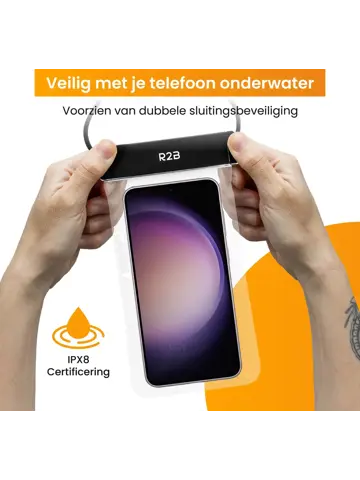 Waterdicht Telefoonhoesje met Koord 2x
