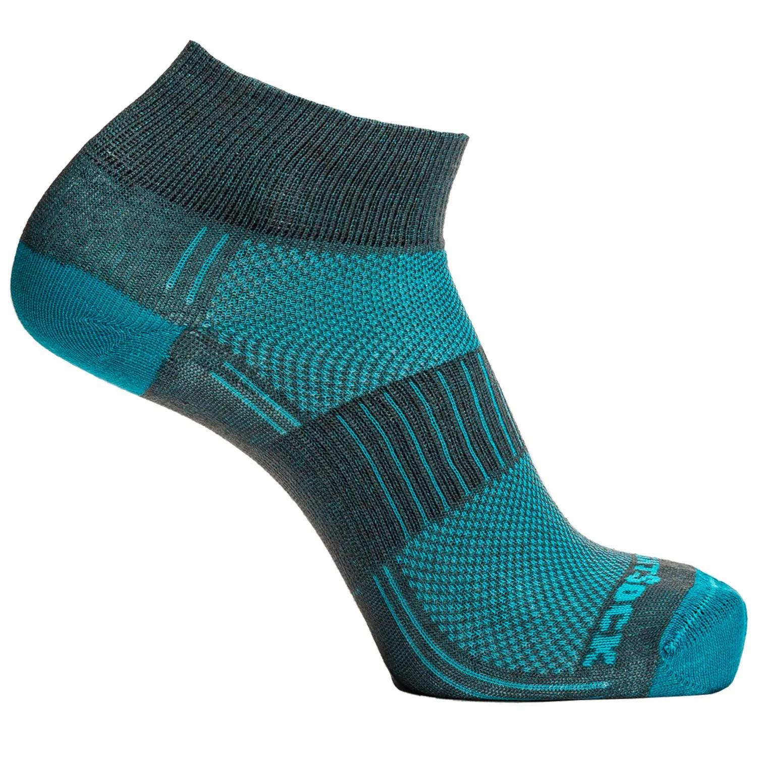 Wrightsock  Coolmesh Quarter  sokken  Light_gray