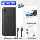 Strex Powerbank met Draadloze Qi Lader