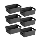 Sigma home - Opbergbox - 9L - 6-delig